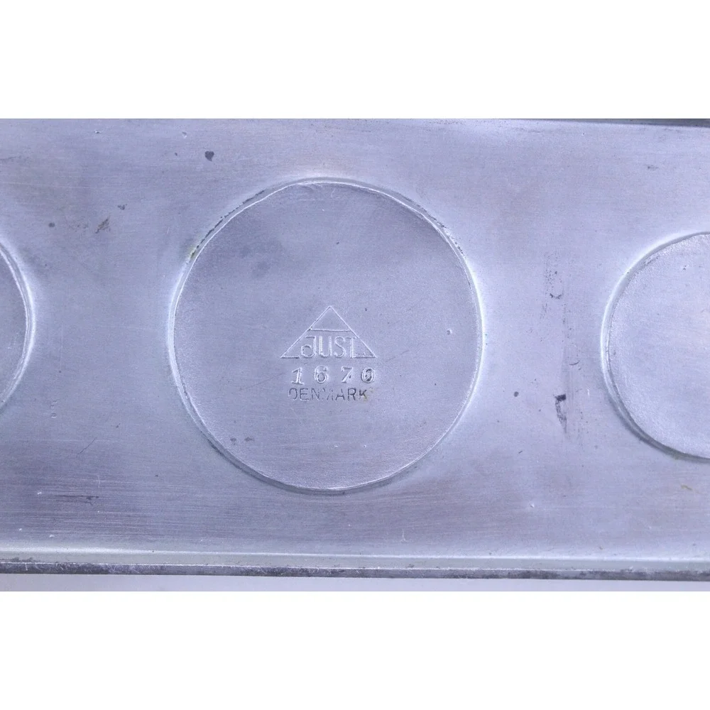 Rare Just Anderson Danish Pewter Table Setting - a‎ Set of 4 Pieces